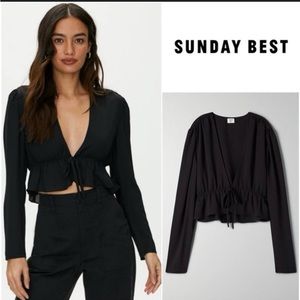SUNDAY BEST CHIFFON BLOUSE